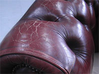 example showing cracked leather cracked leather